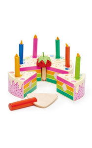 Woden Toy Rainbow Birthday Cake